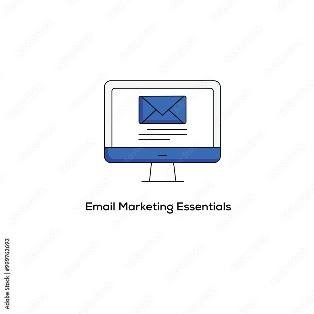 Email Marketing Essentials Vector Icons with editable stroke width. Email Marketing Essentials Vector Icons with editable stroke width.