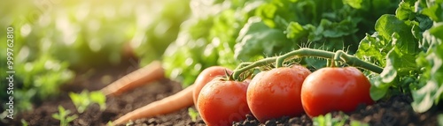 Vibrant Organic Vegetable G...