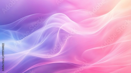 Abstract Waves of Colorful Light Patterns