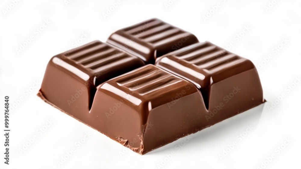Deliciously tempting chocolate squares Deliciously tempting chocolate squares
