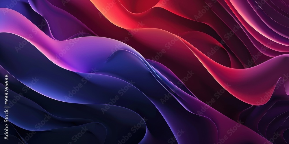 Obraz premium Abstract Wavy Background
