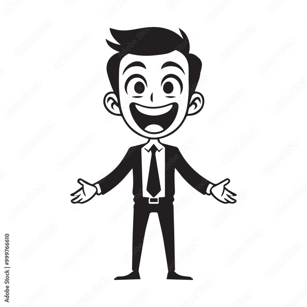Business Man vector illustration - Businessman Silhouette Design, Business people Clipart Business Man vector illustration - Businessman Silhouette Design, Business people Clipart