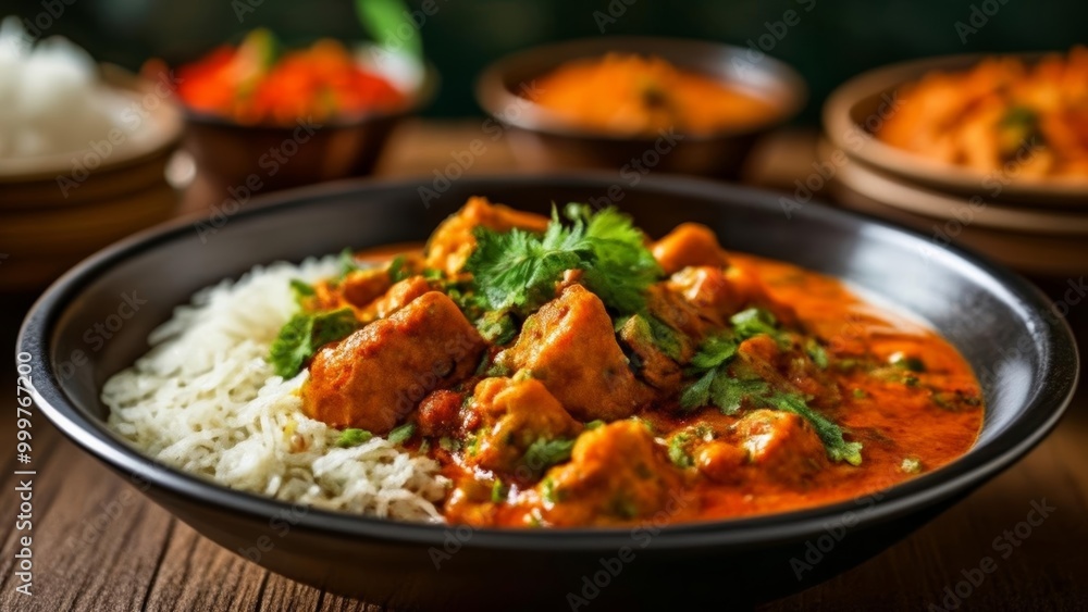 Delicious Indian cuisine ready to be savored Delicious Indian cuisine ready to be savored