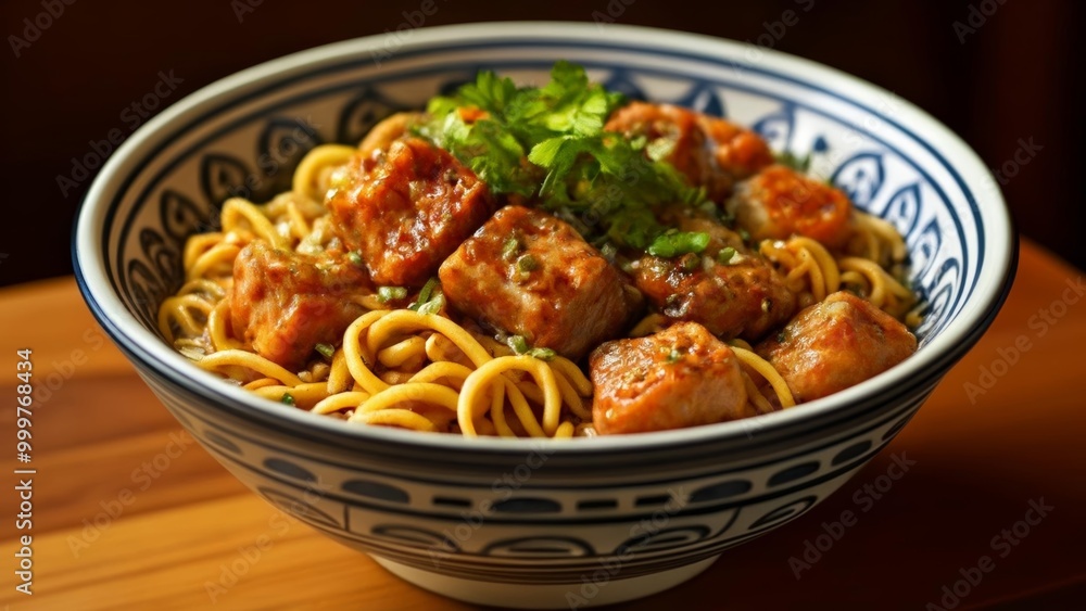 Delicious Asian cuisine ready to be savored Delicious Asian cuisine ready to be savored