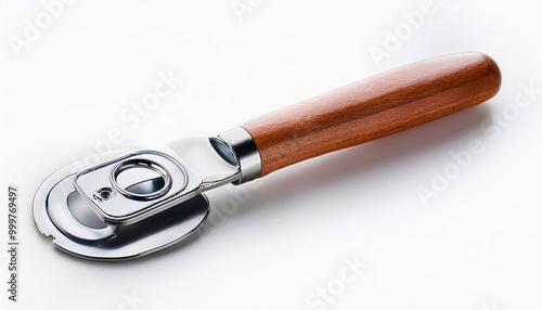 Wallpaper Mural  realistic picture of Can Opener used in kitchen isolated on white background Torontodigital.ca