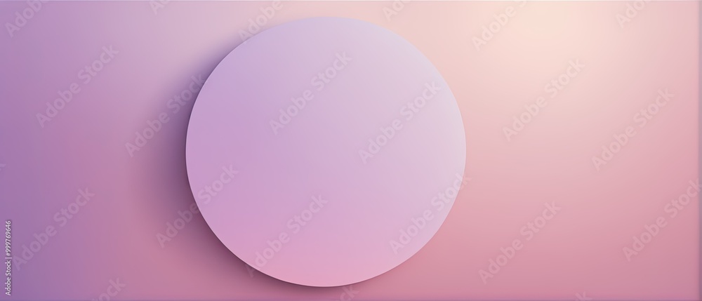 Abstract Circle on Pastel Background Abstract Circle on Pastel Background