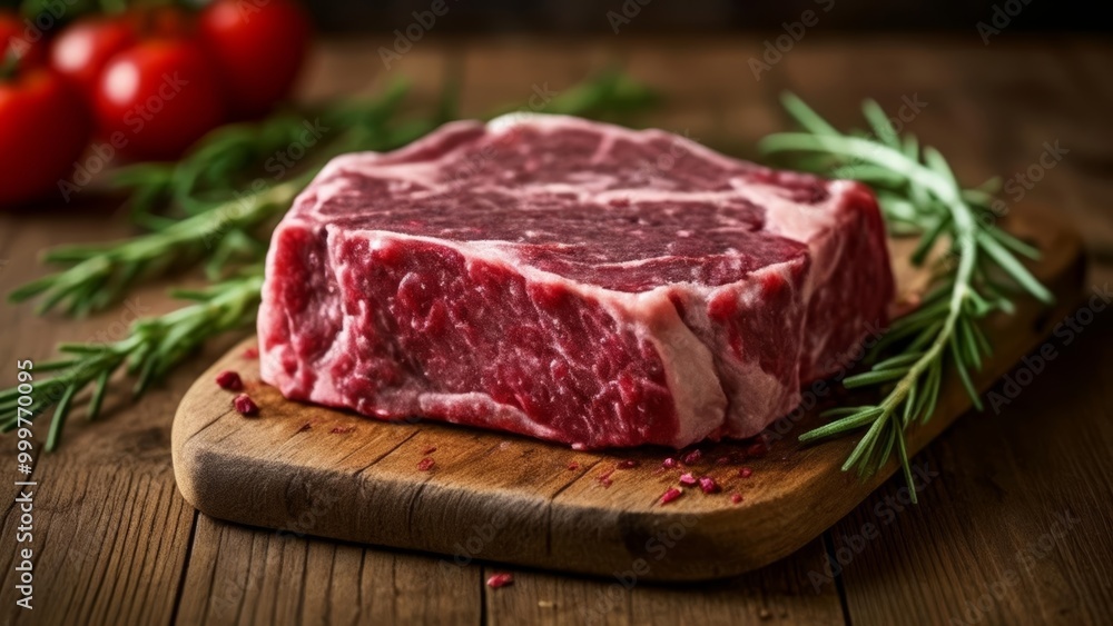 Deliciously grilled steak ready to be savored Deliciously grilled steak ready to be savored