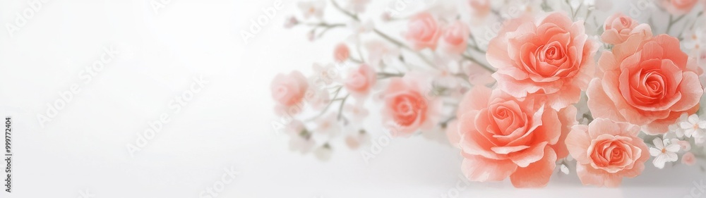 Delicate Watercolor Roses, vibrant close-up illustrations of rose flowers, set against a minimalist background, emphasizing the beauty and simplicity of nature's blooms. Delicate Watercolor Roses, vibrant close-up illustrations of rose flowers, set against a minimalist background, emphasizing the beauty and simplicity of nature's blooms.