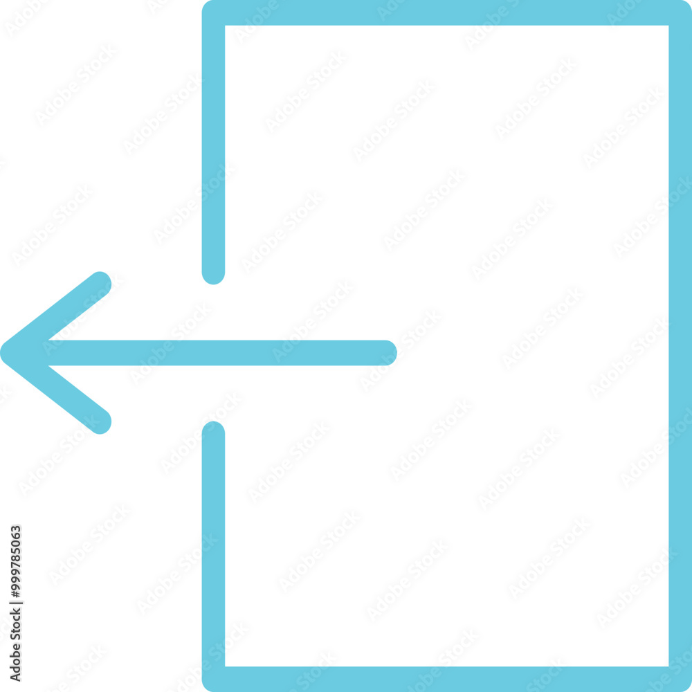 Single isolated icon with outline style icon on white background