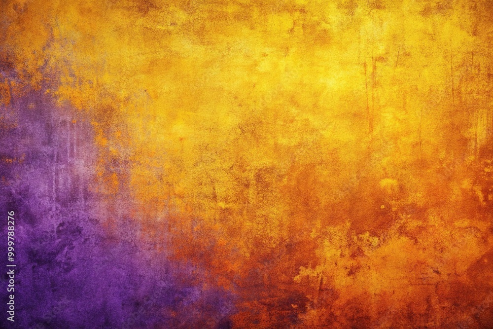 Grunge abstract background with yellow, orange, and purple noise texture gradient Grunge abstract background with yellow, orange, and purple noise texture gradient