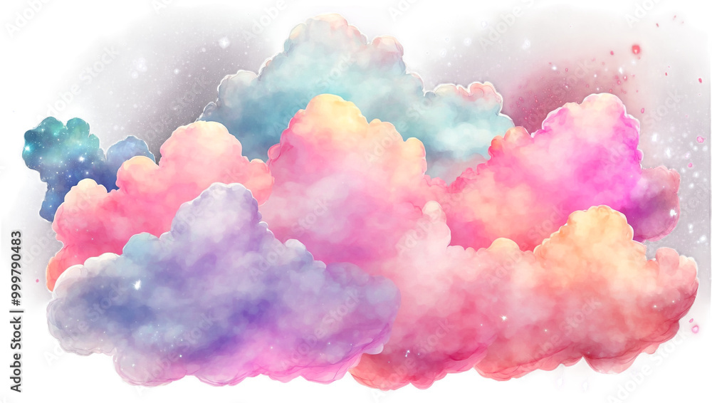 Dreamy Pastel Clouds Dreamy Pastel Clouds