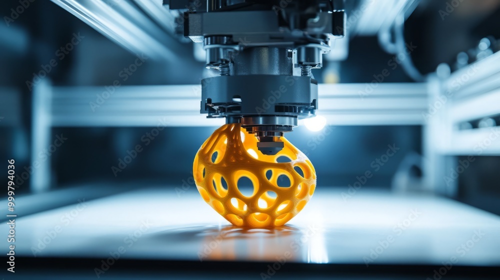 Fototapeta premium 3D Printing Process