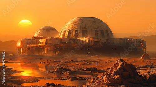 Modern Scientific Station o...