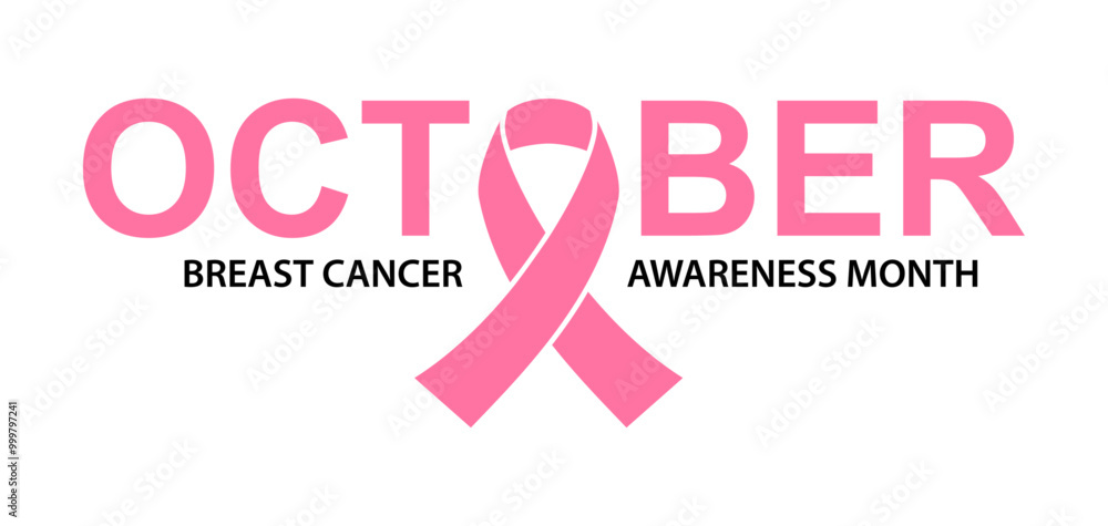 Breast cancer awareness month poster Breast cancer awareness month poster
