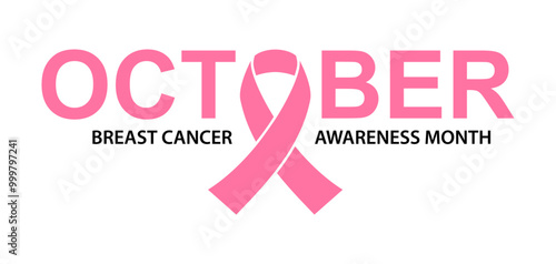 Breast cancer awareness month poster