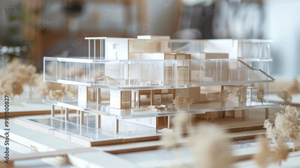 Plexiglass for creating transparent elements in architectural models Plexiglass for creating transparent elements in architectural models