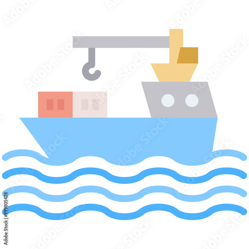 Cargo Shiping Icon