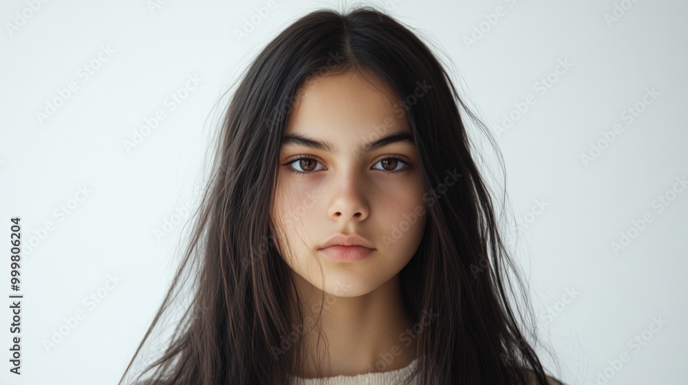 Simple and Elegant Female Portrait Simple and Elegant Female Portrait