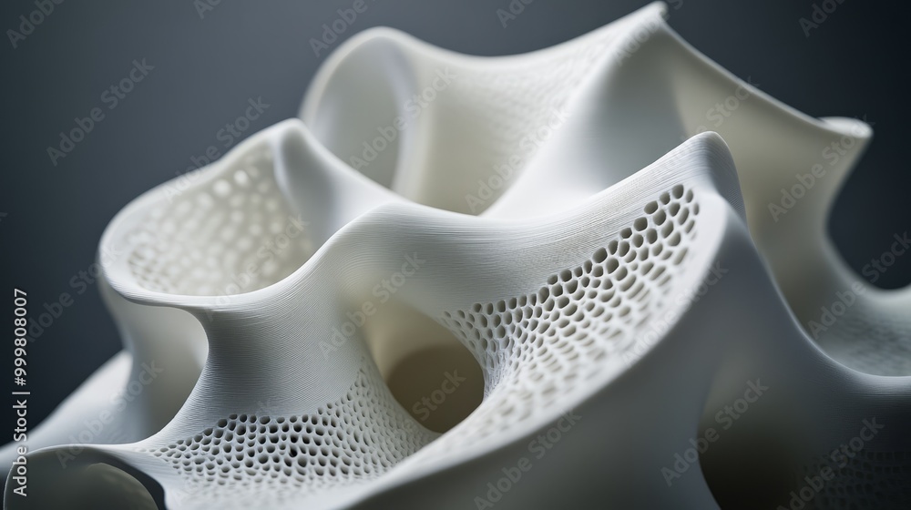 Abstract White Sculpture Abstract White Sculpture