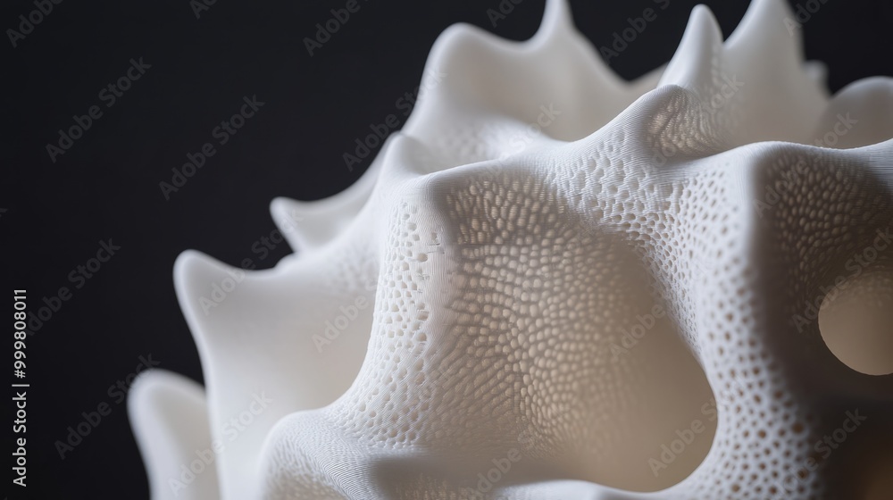 Abstract White Coral Structure Abstract White Coral Structure