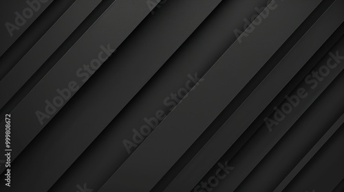 Abstract Black Stripes Background