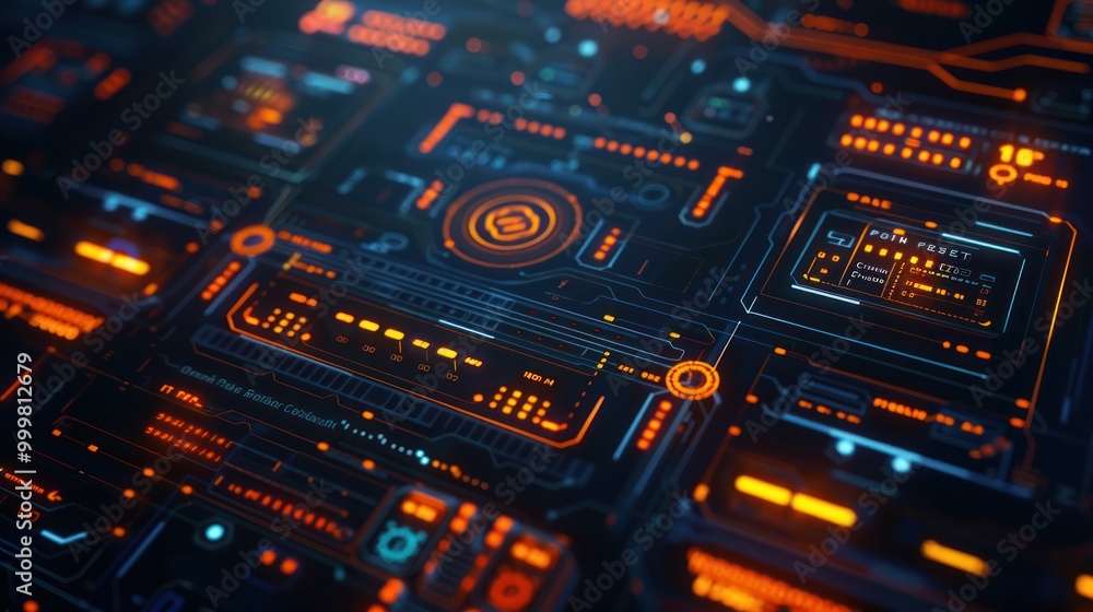 Futuristic Technology Interface Futuristic Technology Interface