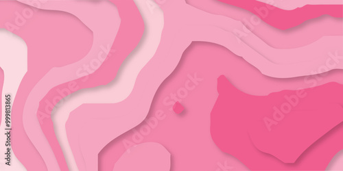 Abstract modern background vector with wave papercut style. Abstract square smoke pop art background texture.