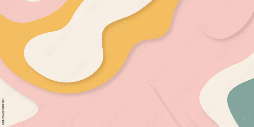 Abstract modern background vector with wave papercut style. background design. Abstract geometric design for posters. Abstract modern background vector with wave papercut style. background design. Abstract geometric design for posters.