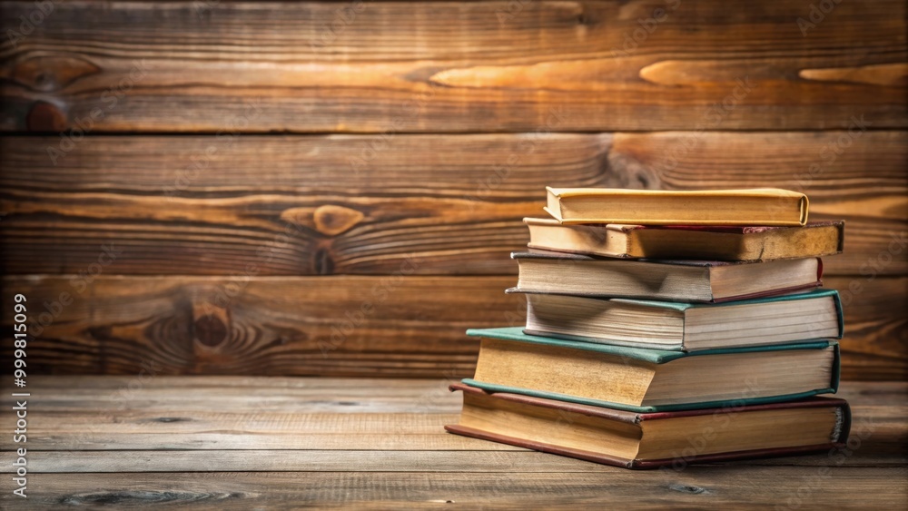 Education concept with stack of books on wooden table, education, learning, studying, knowledge, books, stack Education concept with stack of books on wooden table, education, learning, studying, knowledge, books, stack