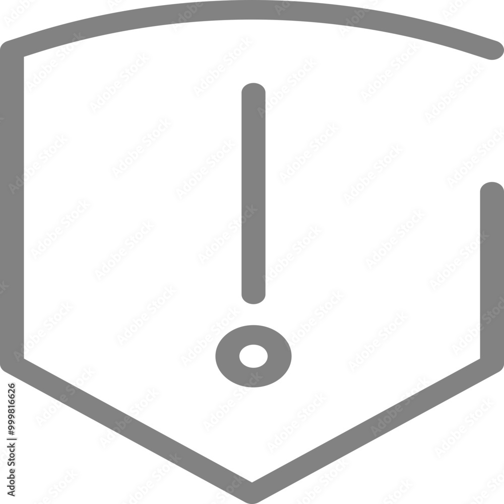 Single isolated icon with outline style icon on white background
