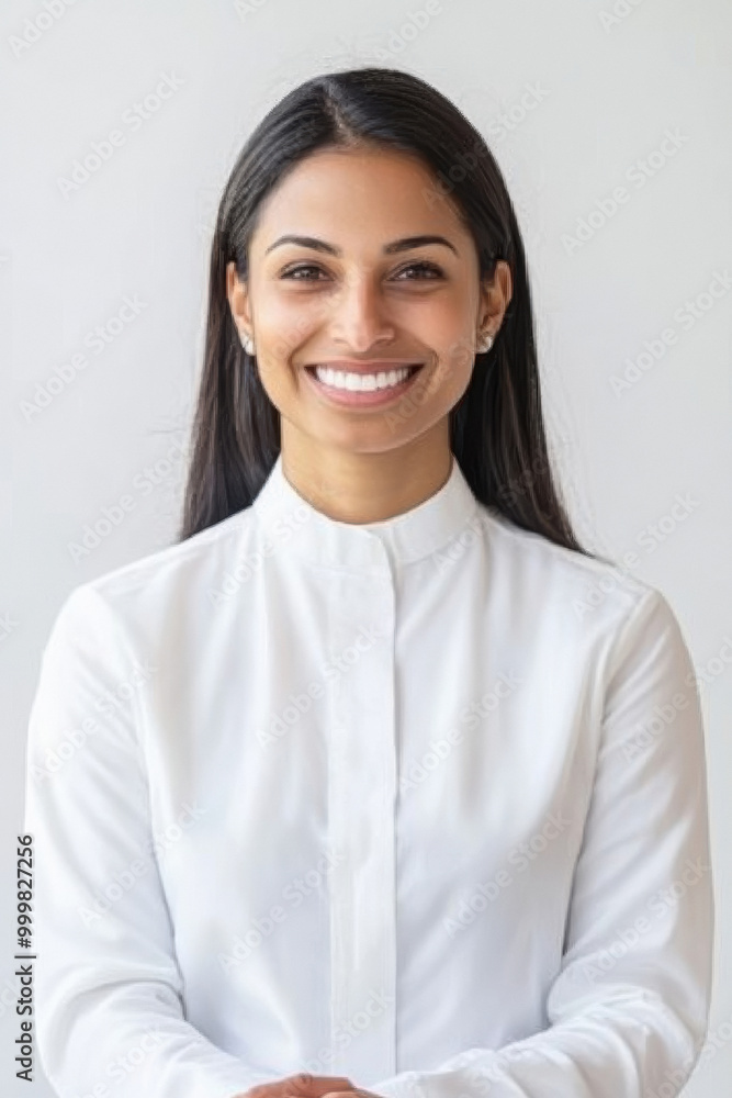 young indian business woman standing confidently young indian business woman standing confidently