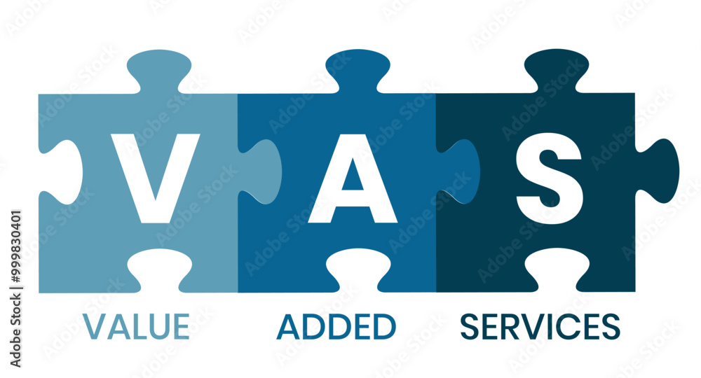 VAS - Value Added Services acronym. business concept background. vector illustration concept with keywords and icons. lettering illustration with icons for web banner, flyer
VAS - Value Added Services acronym. business concept background. vector illustration concept with keywords and icons. lettering illustration with icons for web banner, flyer
