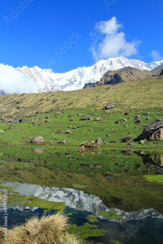 mountain landscape in the mountains