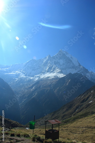 view from the top of the mountain