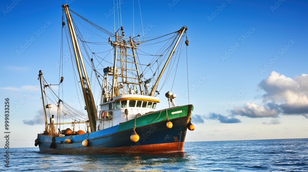 Sustainable Fishing Boat with Minimal Environmental Impact Sustainable Fishing Boat with Minimal Environmental Impact