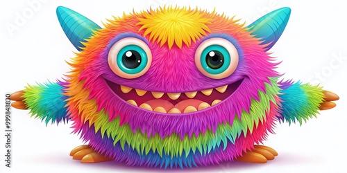 Adorable Cute Monster Clipart for Kids' Crafts, Invitations, and Fun Creative Projects