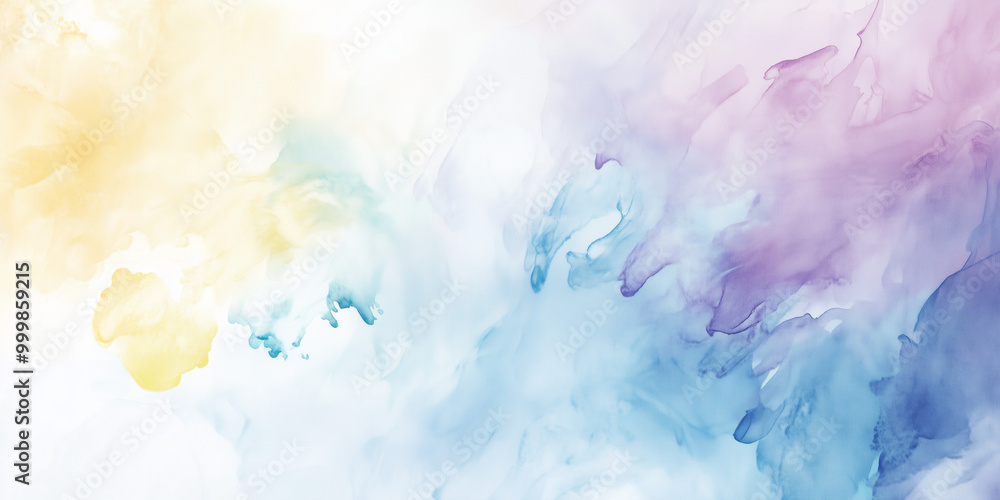 Soothing Pastel Watercolor Abstract Art Soothing Pastel Watercolor Abstract Art