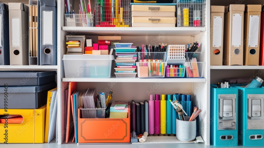 Organized Office Supplies Organized Office Supplies