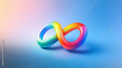 Colorful Infinity Symbol