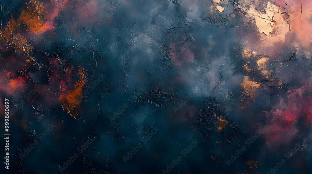 Dark Blue Textured Background with Gold Accents Dark Blue Textured Background with Gold Accents