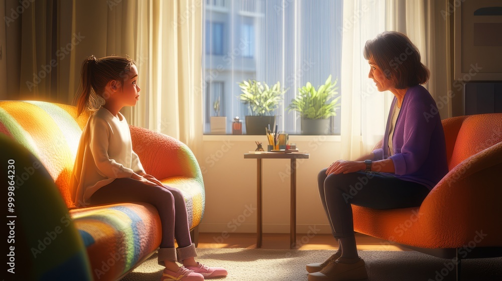 Mother and Child Conversation