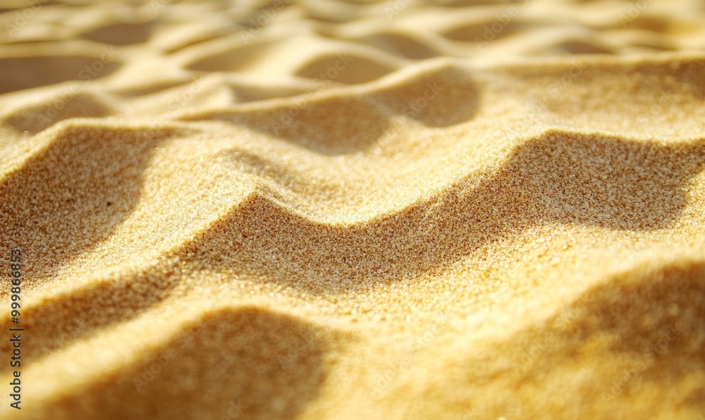 Close-up of Desert Sand Dunes at Sunset Close-up of Desert Sand Dunes at Sunset
