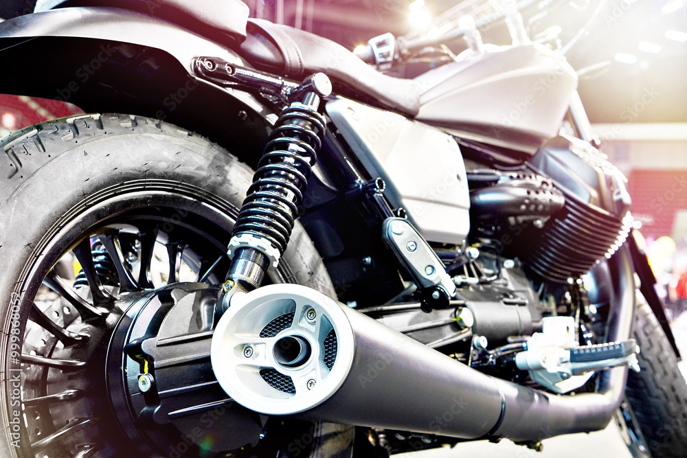 Obraz premium Modern motorcycle