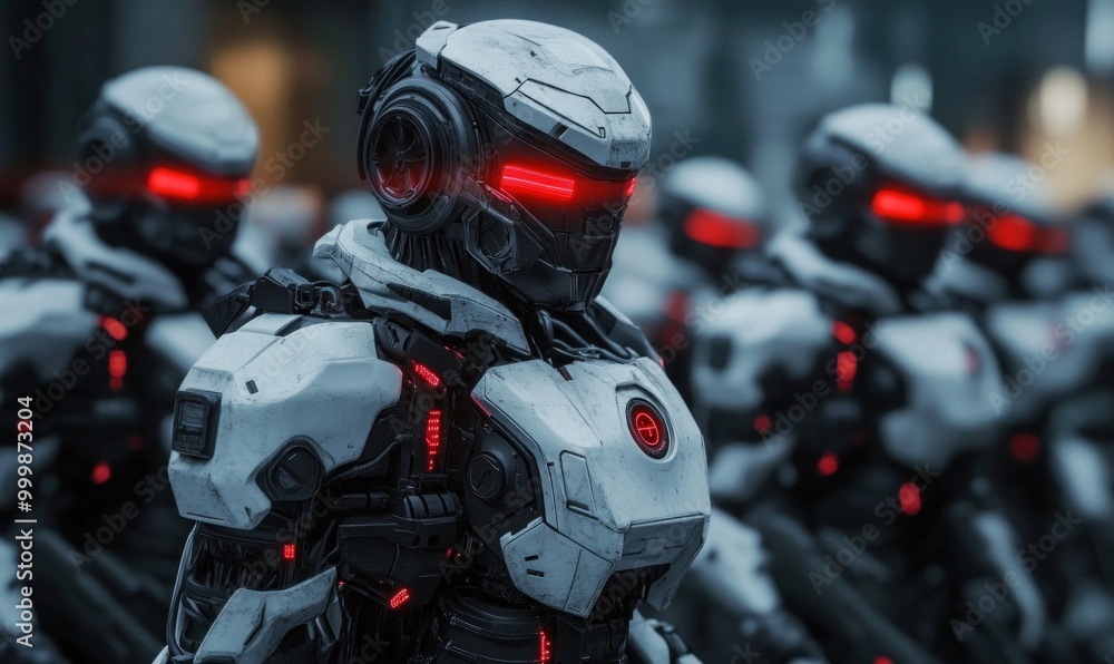 Futuristic Robots in Formation Futuristic Robots in Formation