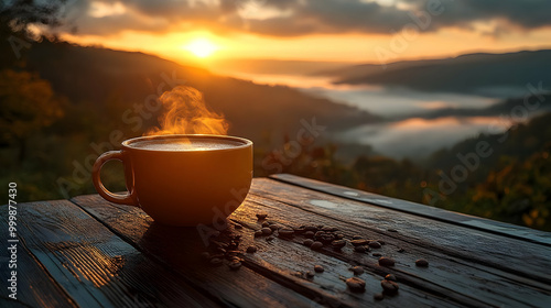 Morning Coffee with a Mount...