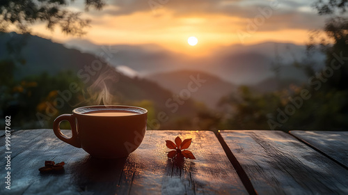 Morning Coffee on the Mount...