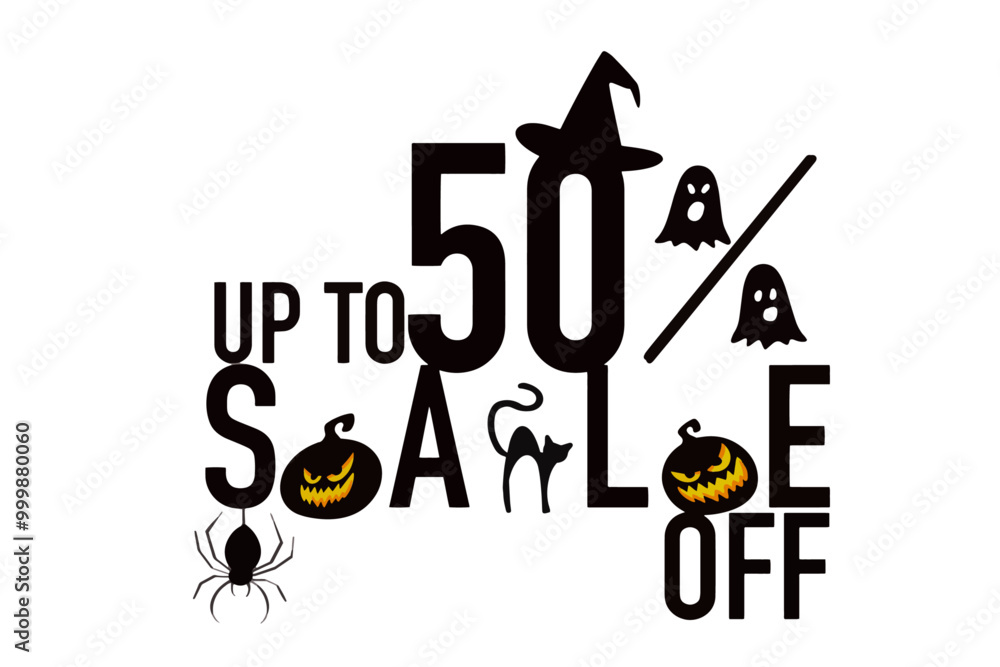 50 % up to off vector discount halloween 50 % up to off vector discount halloween