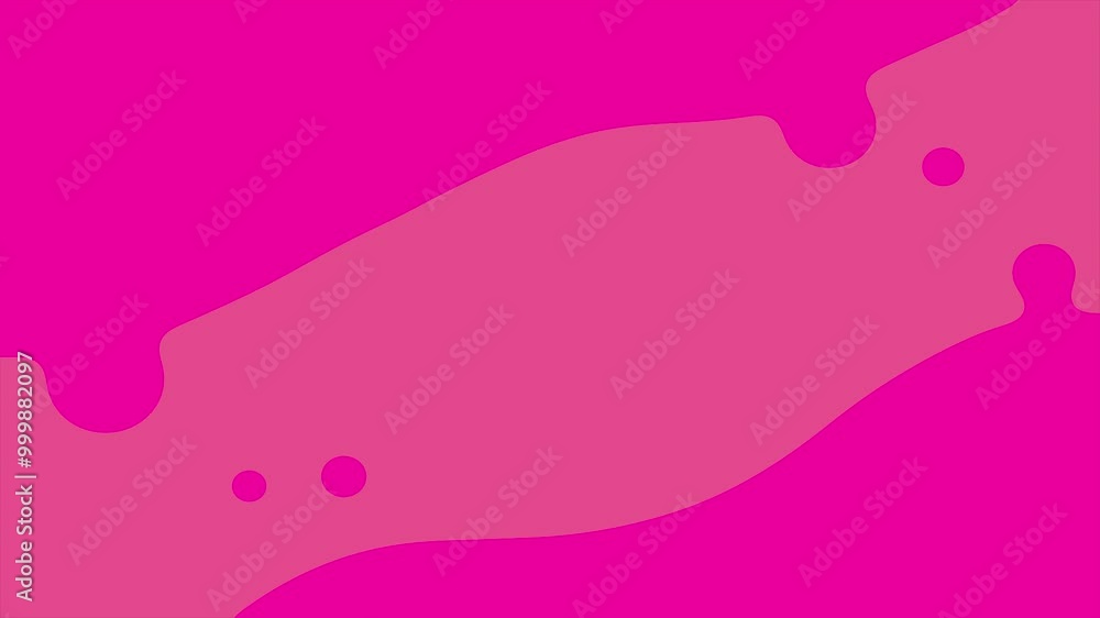 Two shades pink, wavy lines, small circles. Two shades pink, wavy lines, small circles.