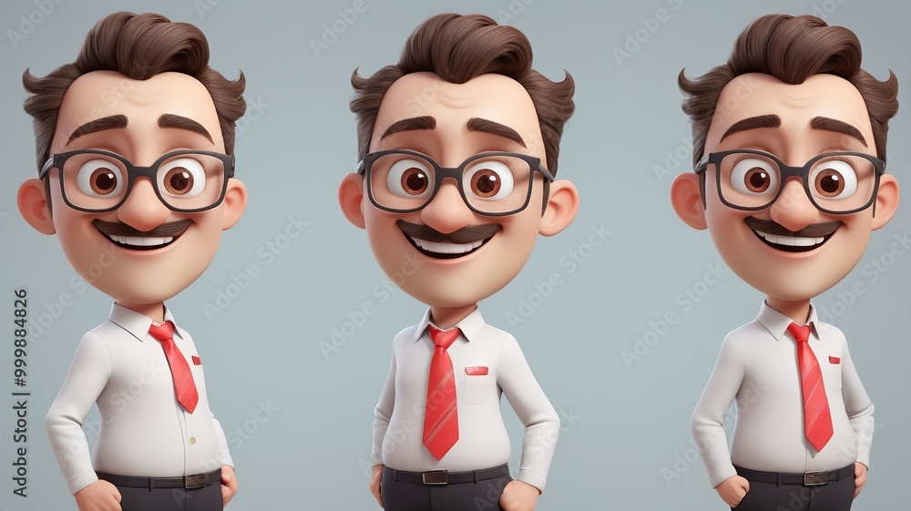 cartoon character illustration all poses cartoon character illustration all poses