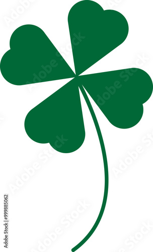 Lucky Charm Four-Leaf Clover